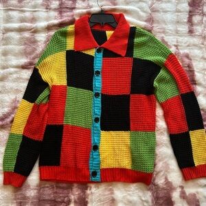 Patchwork Cardigan